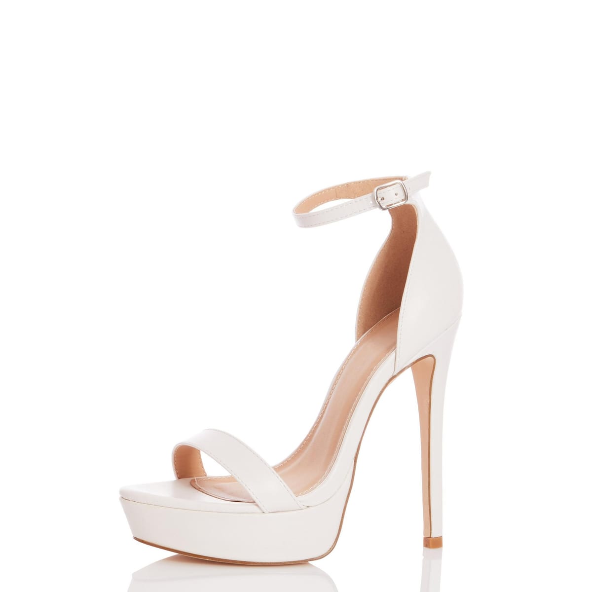 White High Heel Sandals - Aurora Commerce
